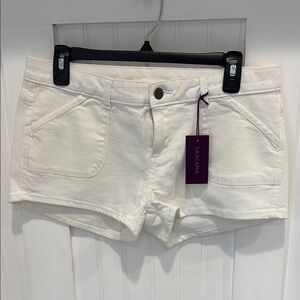 Women's White Shorts